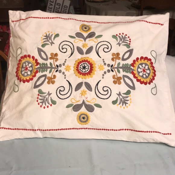 Other - Embroidered Pillow sham